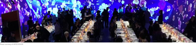 Evening event at venue Artechouse 